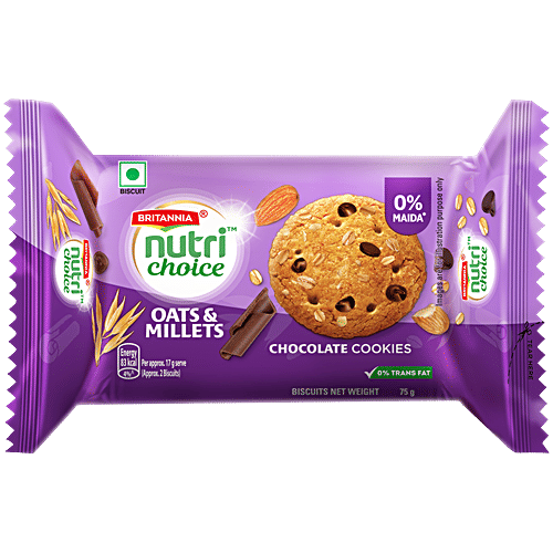 Britannia NC Oats Choco Almond 75g