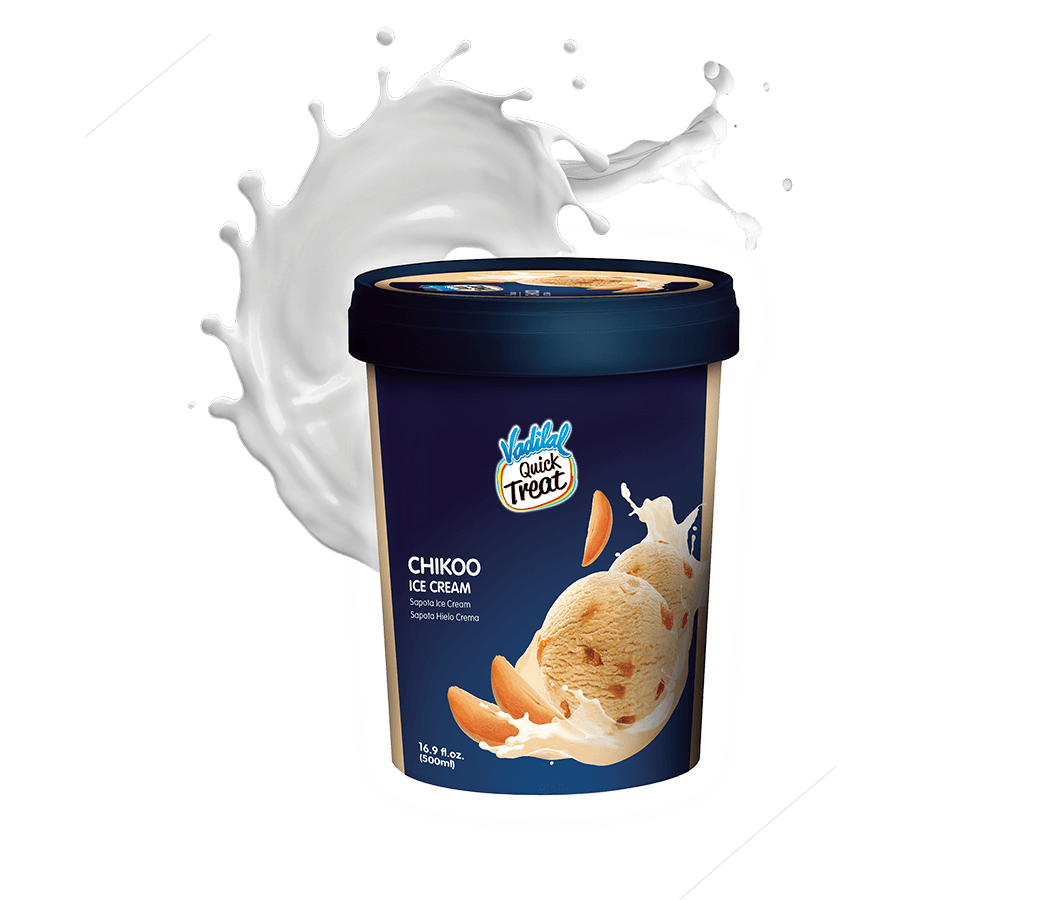 Vadilal Chikoo Ice Cream 500ml