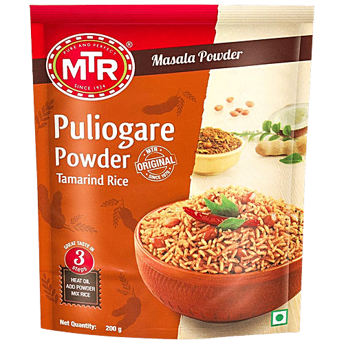 MTR Puliogare Powder 200g (Tamarind Rice Powder)