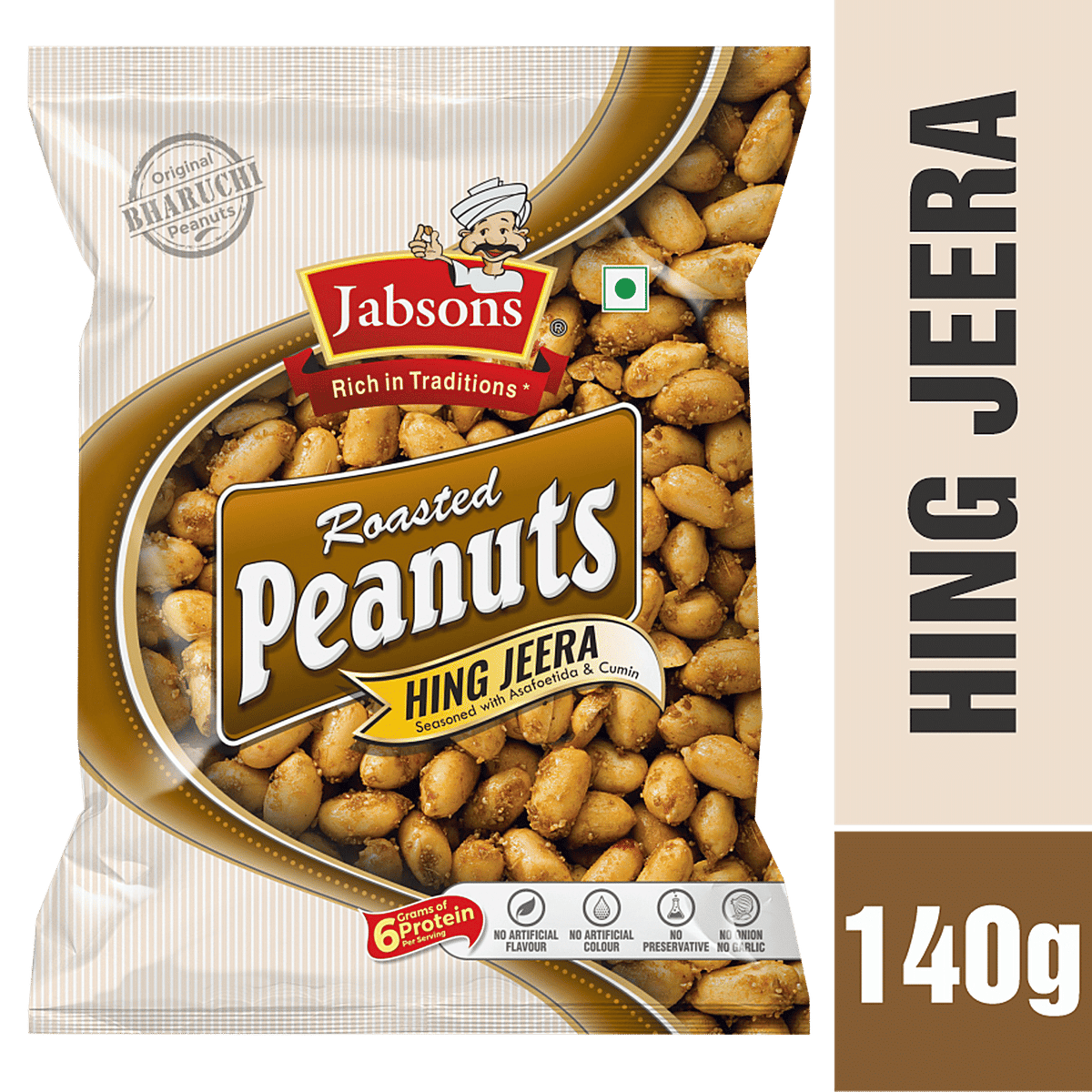 Jabsons Peanut Hing Jeera-140g
