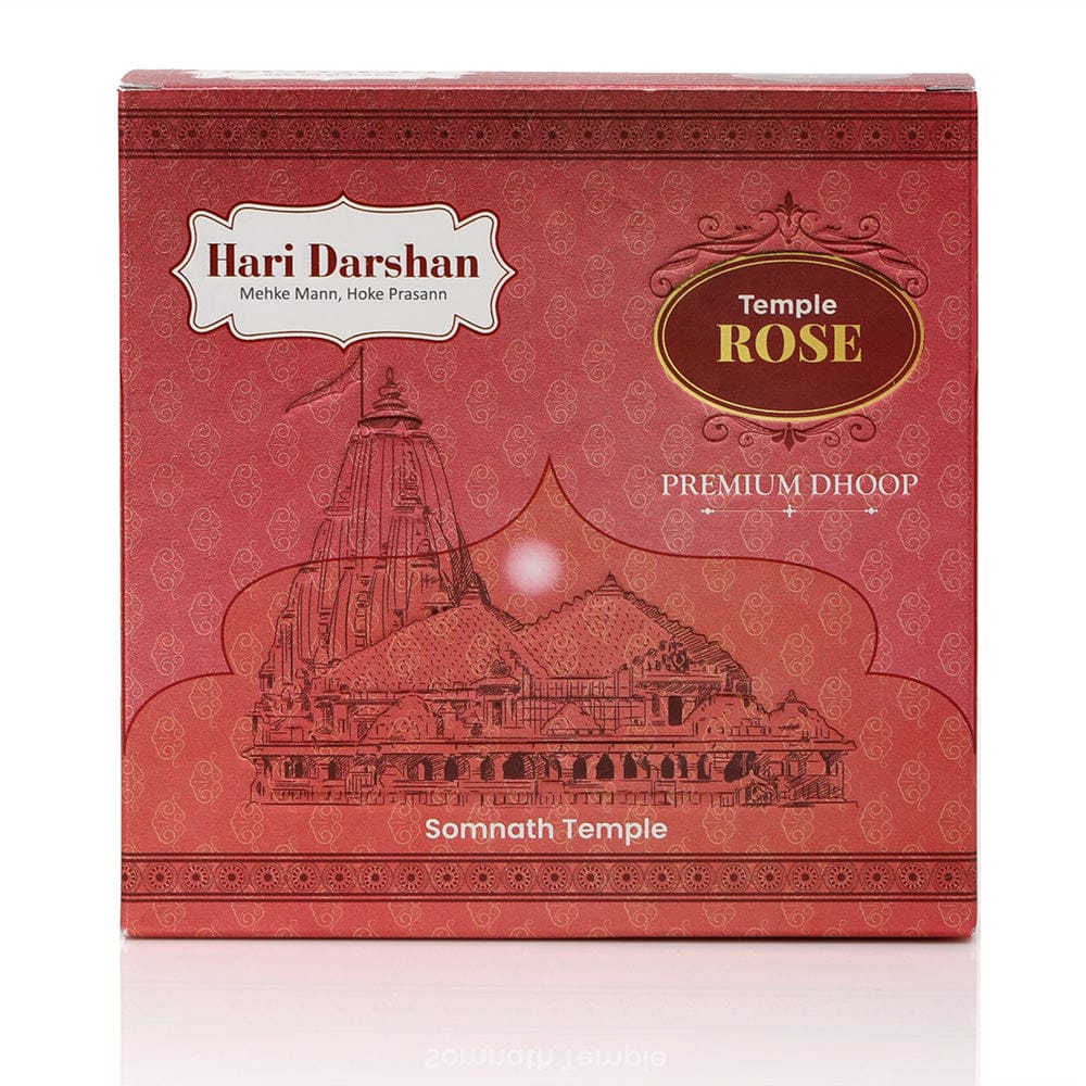 Hari Darshan Rose Dhoop 25 Dozen x 10 Sticks