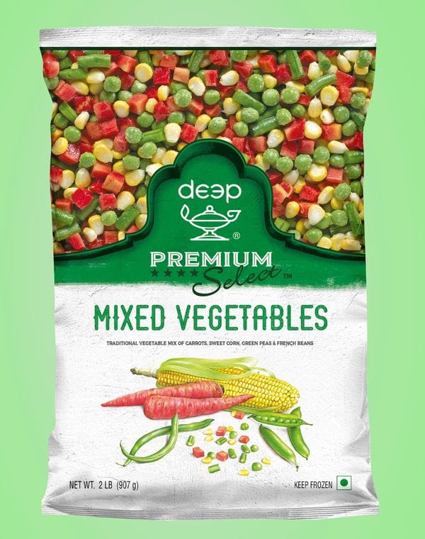 Frozen Deep Mix Vegetables 907g