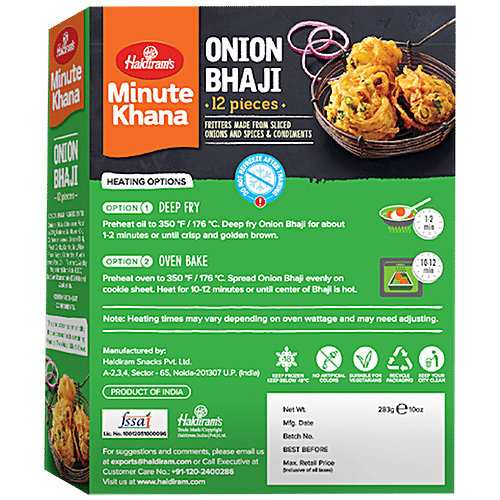 Frozen Onion Bhaji 283g (Haldirams)