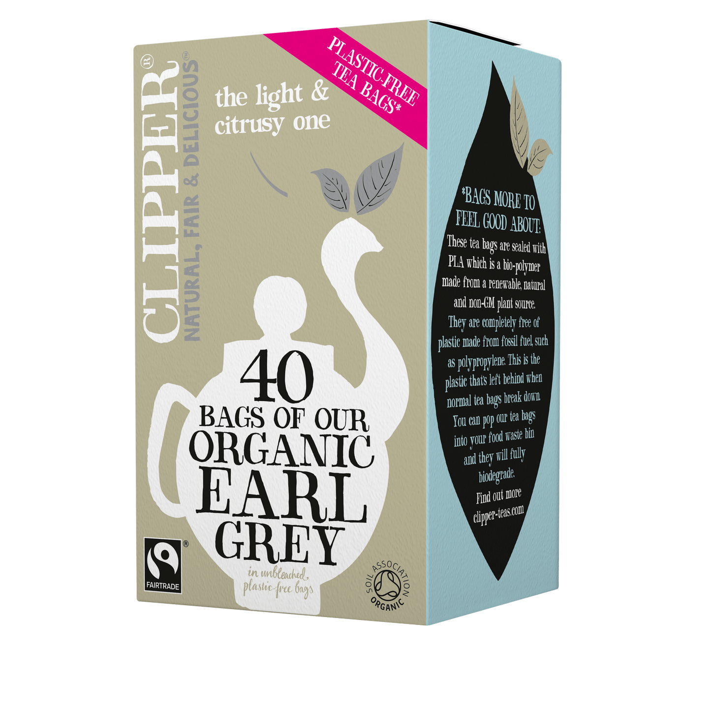 Clipper FTO Earl Grey Tea 40s