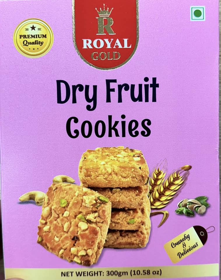 Dry Fruit Cookies 300g (Royal Gold)