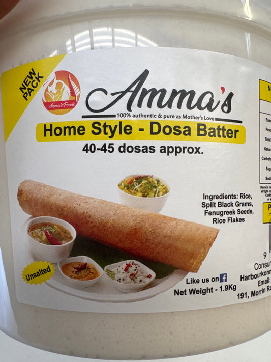 Home Style Dosa Batter 1.90Kg (Amma's)