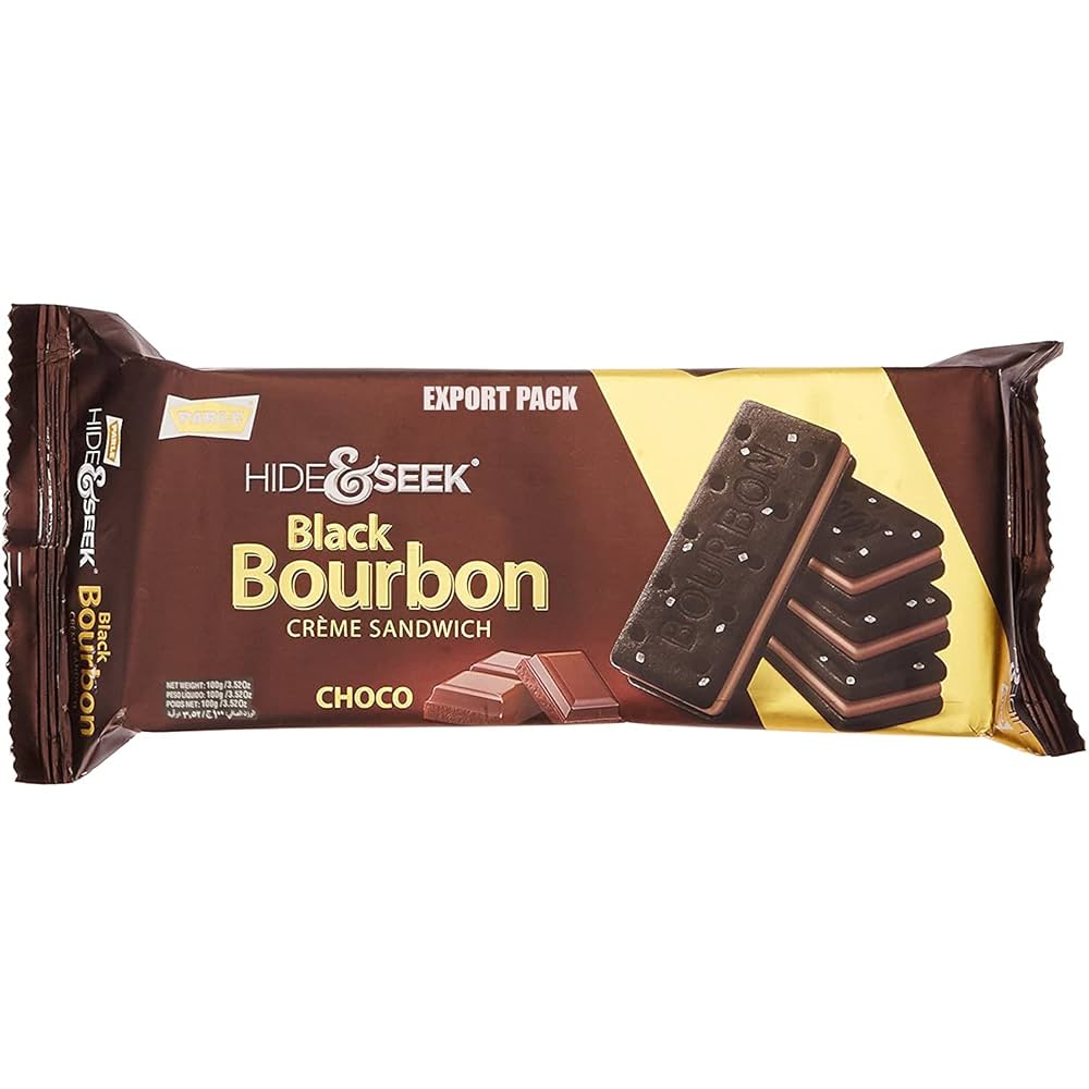 Parle Hide & Seek Black Bourbon Chocolate 100g