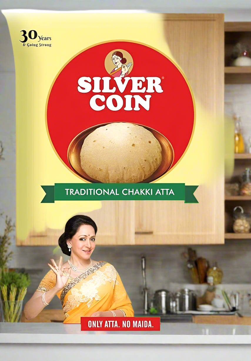 Silver Coin Chakki Atta 10kg