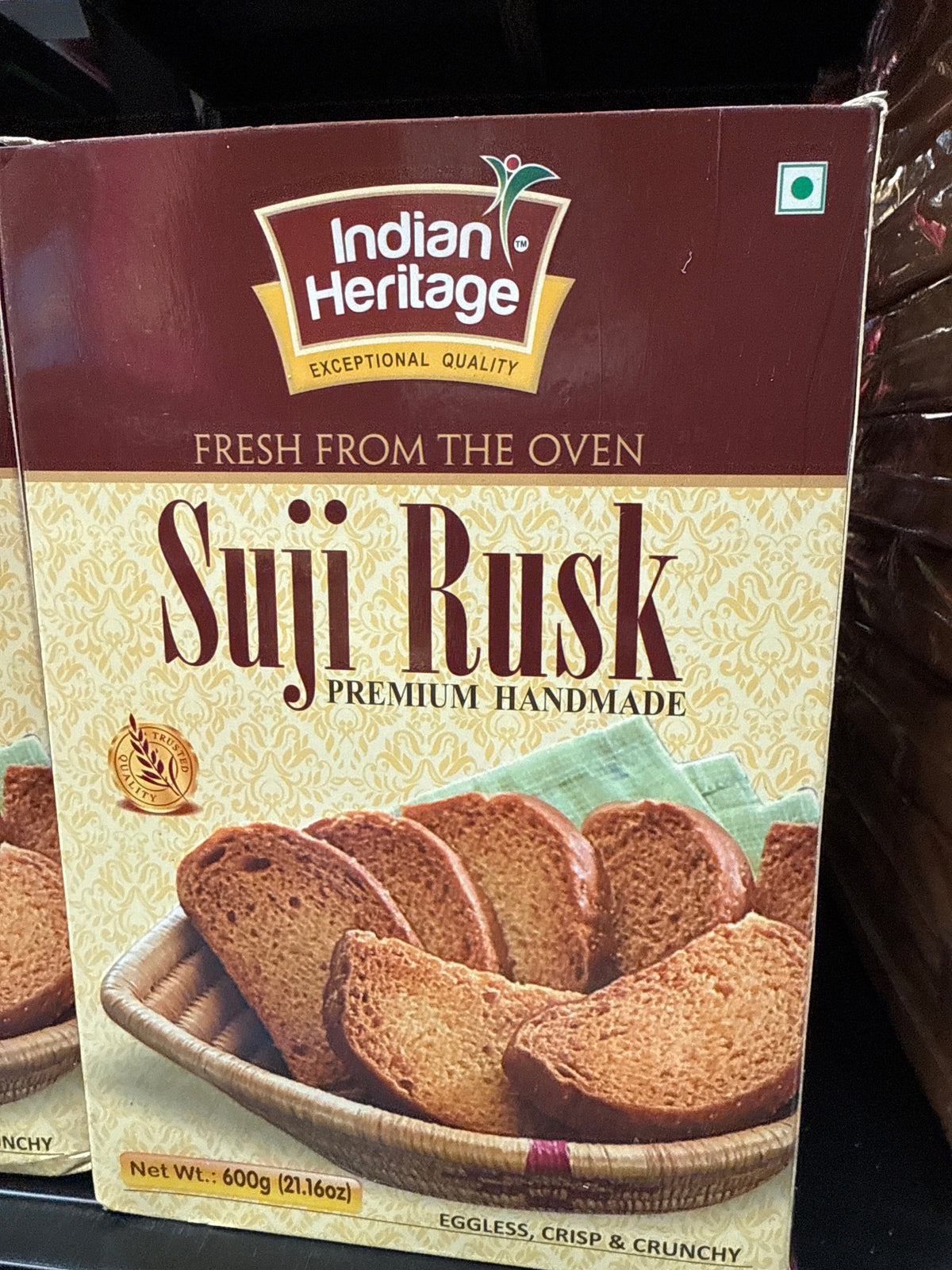 Suji Rusk 600g (Indian Heritage)