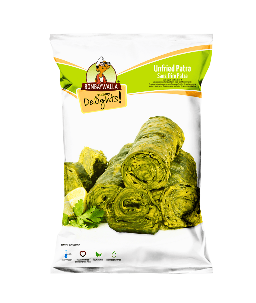Bombaywalla Frozen Patra Unfried 1Kg