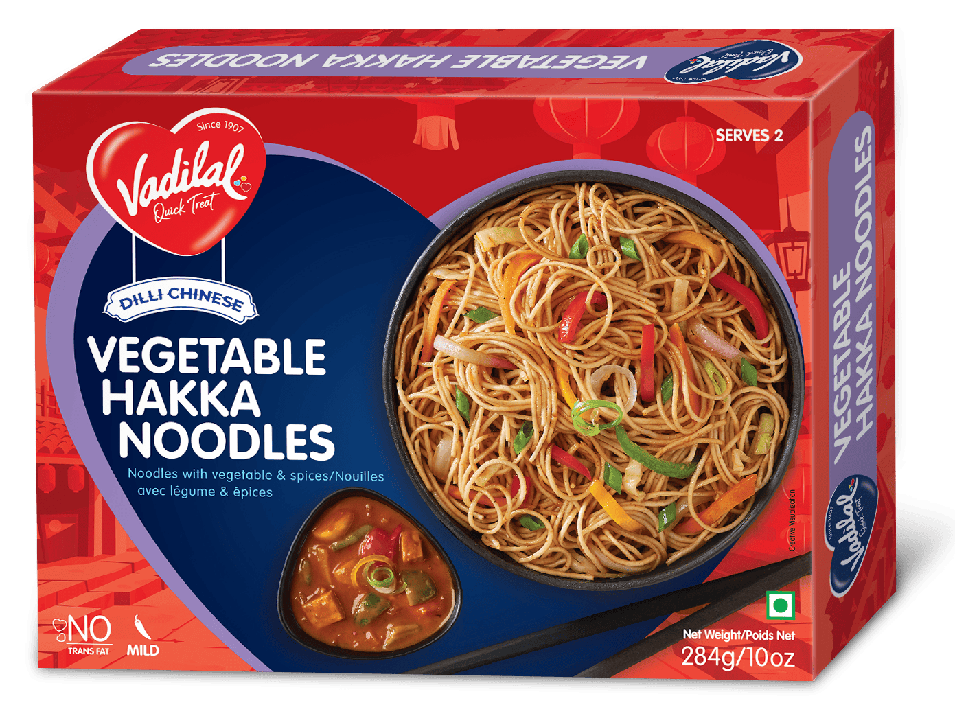 Vadilal Vegetable Hakka Noodles 284g