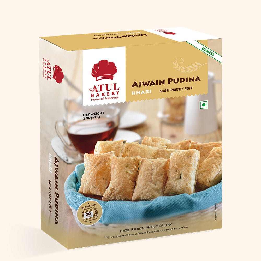 Atul Ajwain Pudina Khari 200g