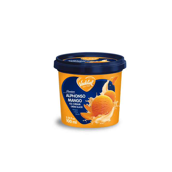 Vadilal Alphonso Mango Ice Cream 100ml Tub