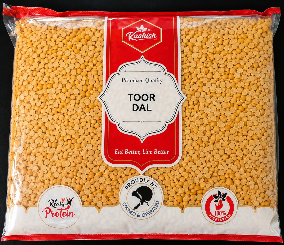 Toor Dal 2.5kg (Pigeon Pea) (Kashish)