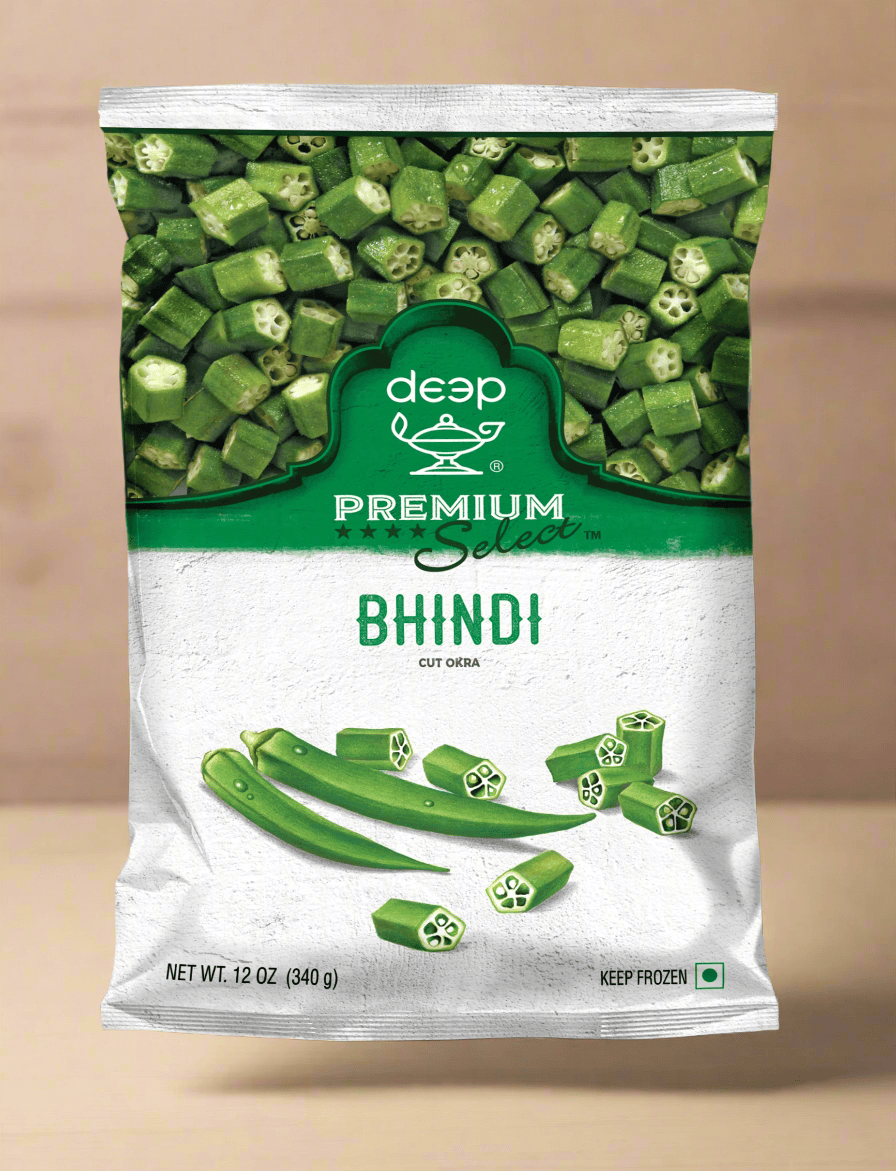 Frozen Okra Cut 340g