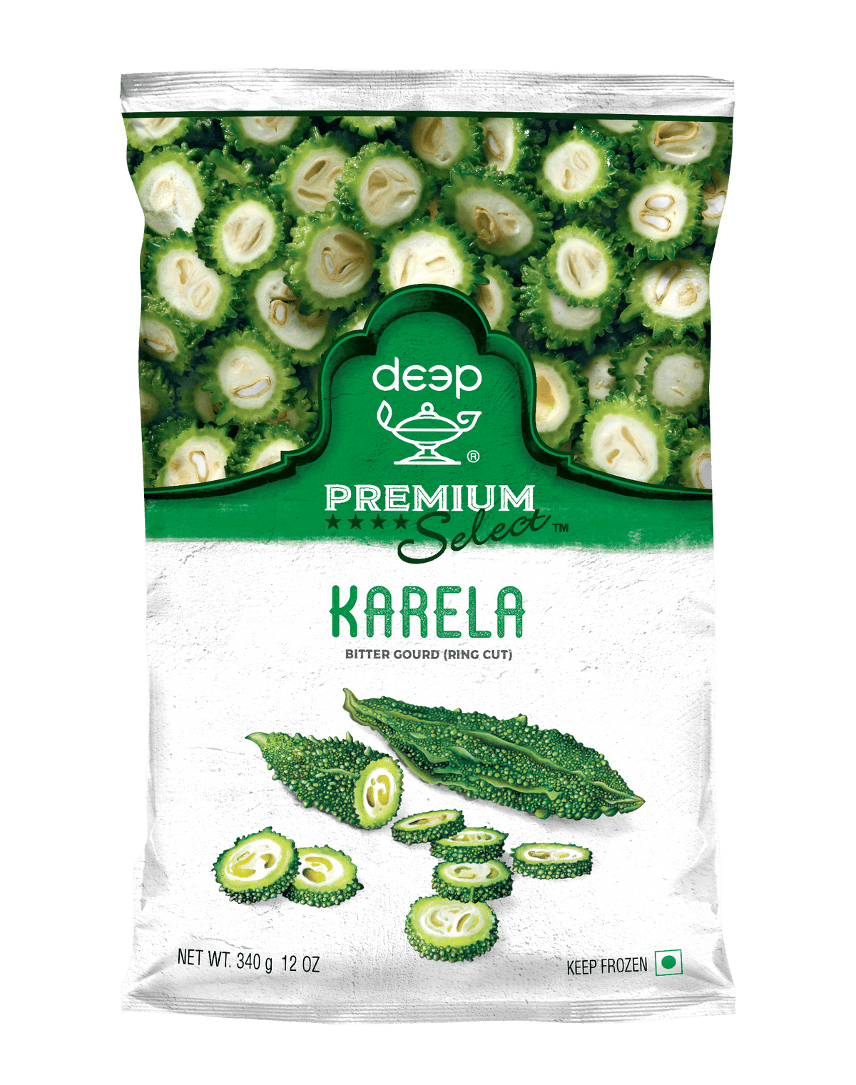 Frozen Karela (Ring Cut) 340g