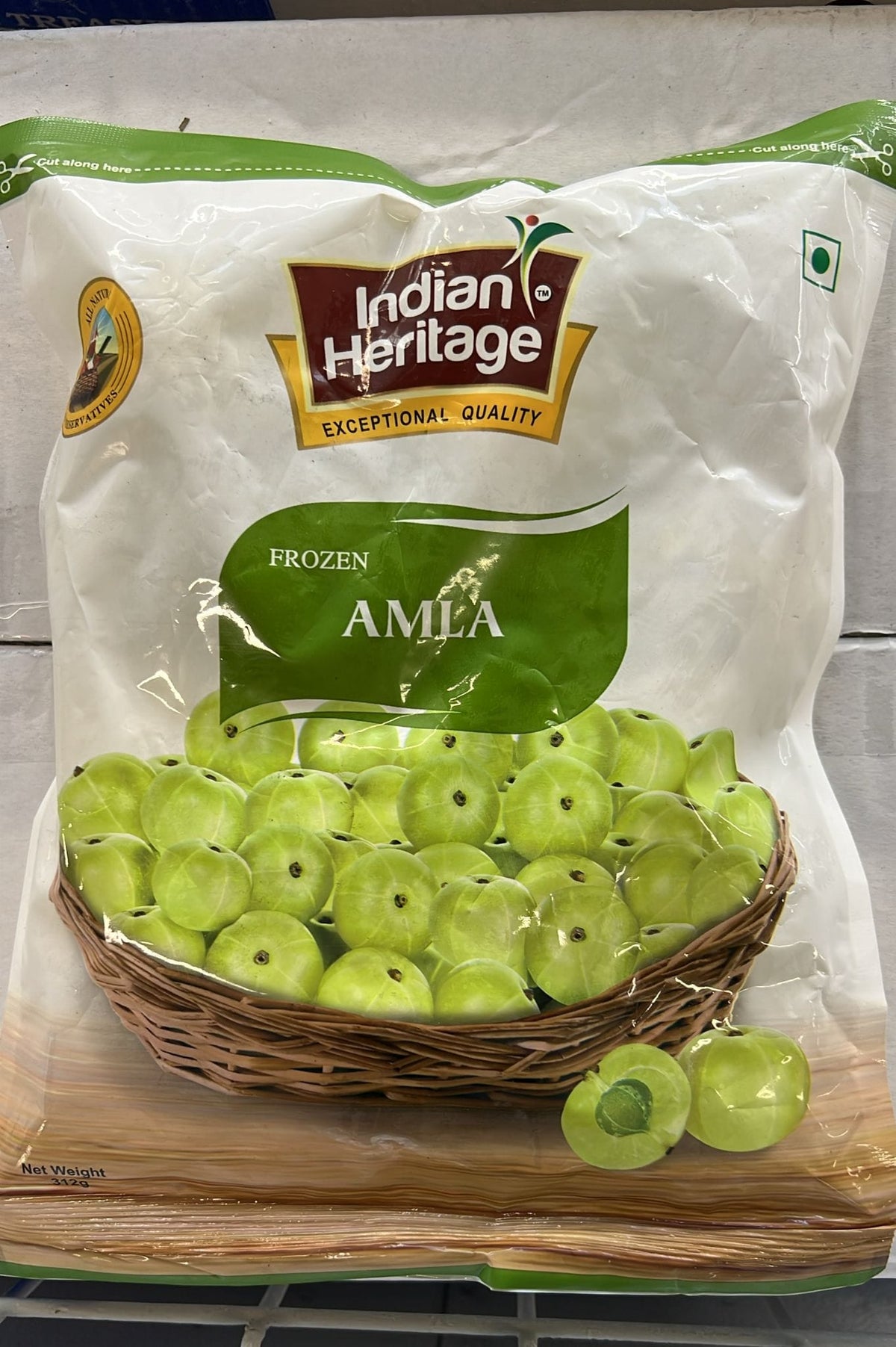 Frozen Amla 312g (Indian Heritage)