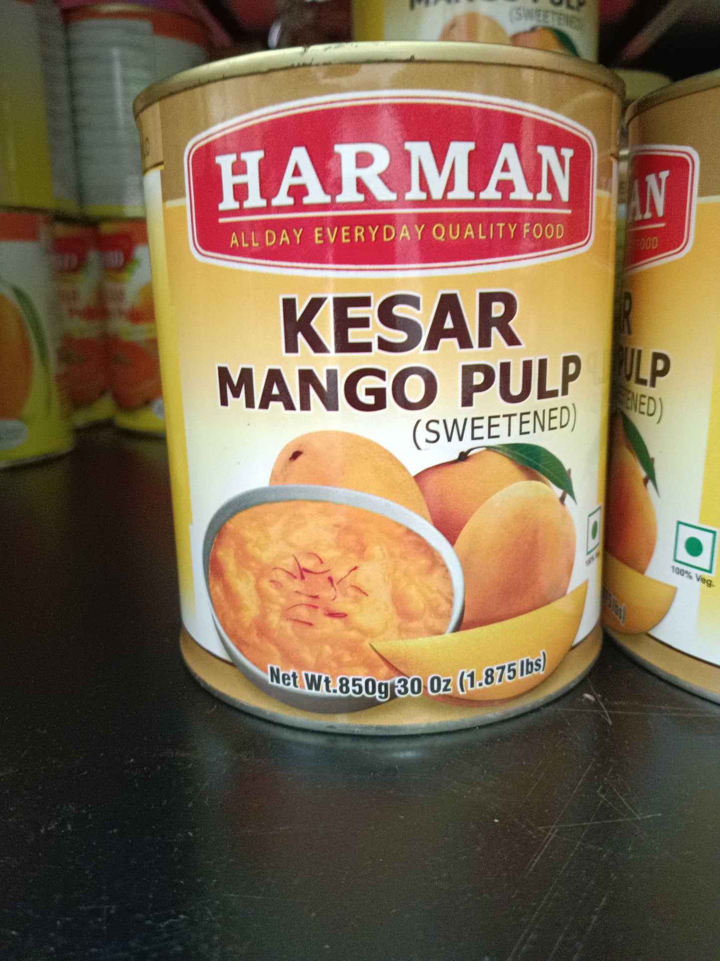Kesar Mango Pulp 850g (Harman)