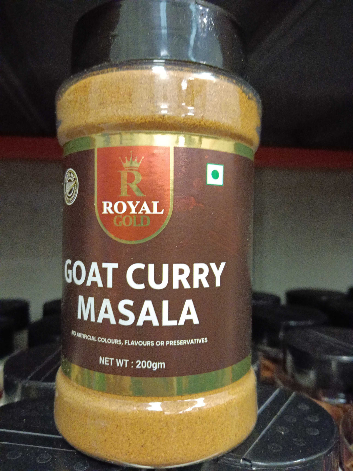 Royal Gold Goat Curry Masala 200Gm Jar