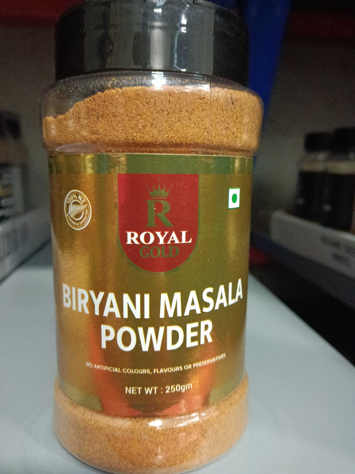 Royal Gold Biryani Masala 250g Jar