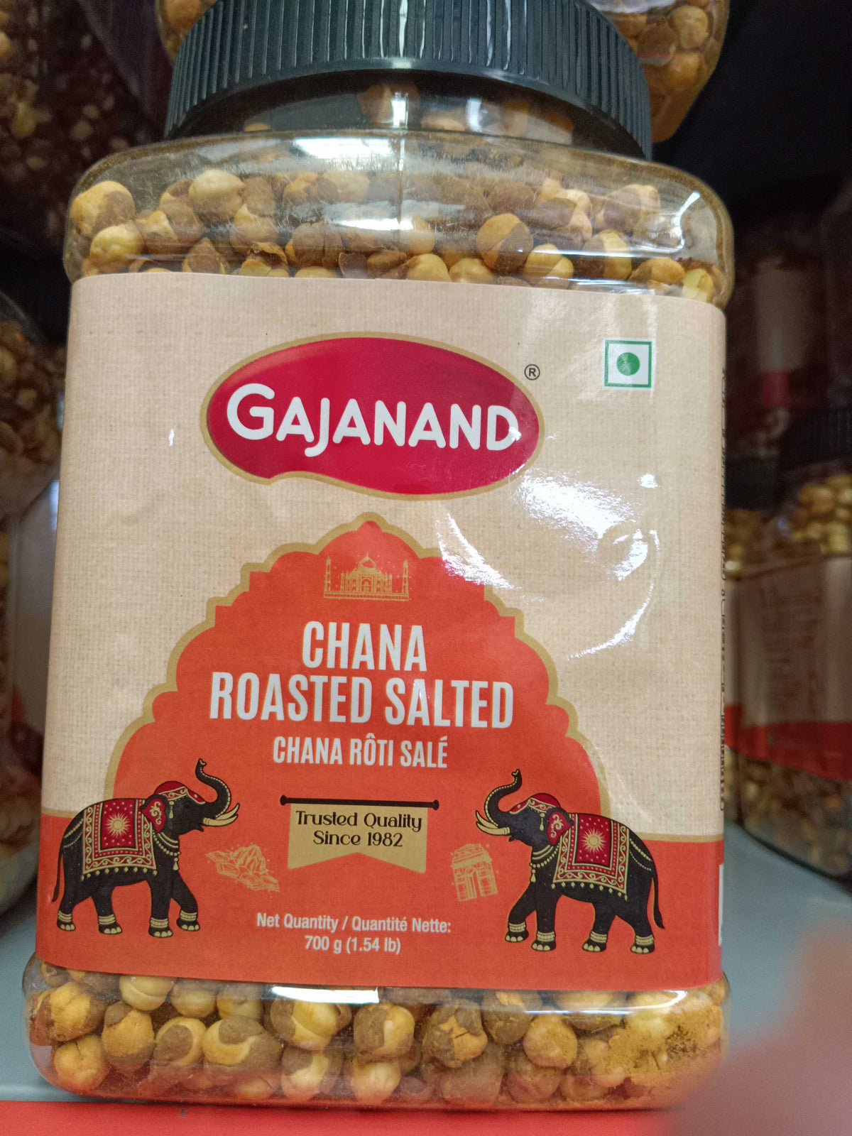 Roasted Chana Salted 700g (Gajanand)