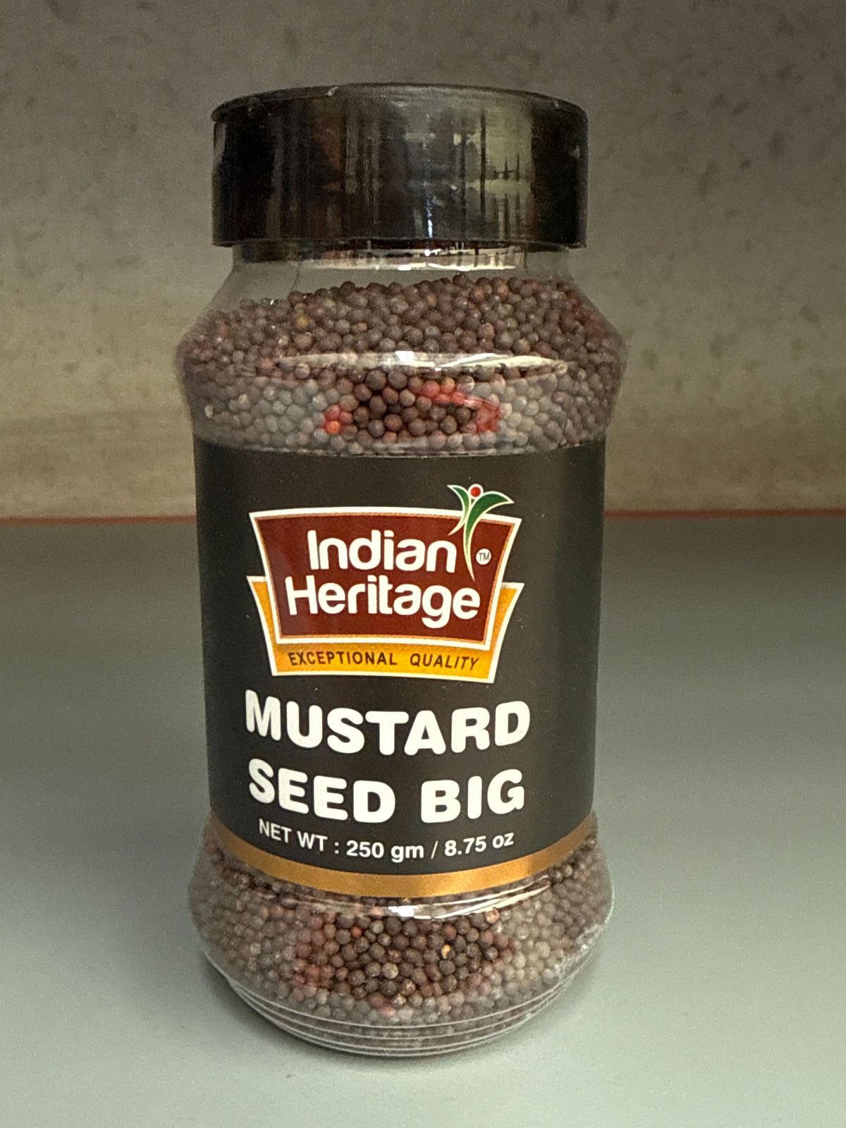 Jar Mustard Seeds Big 250g (Indian Heritage)