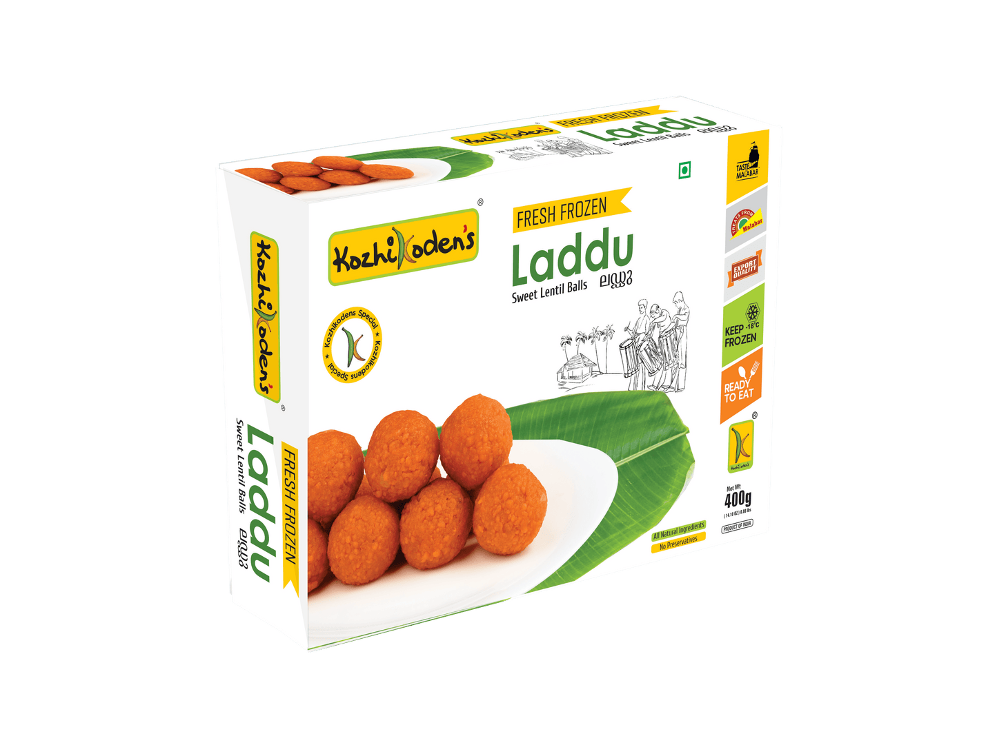 Frozen Ladu 400g (Kozhikoden)