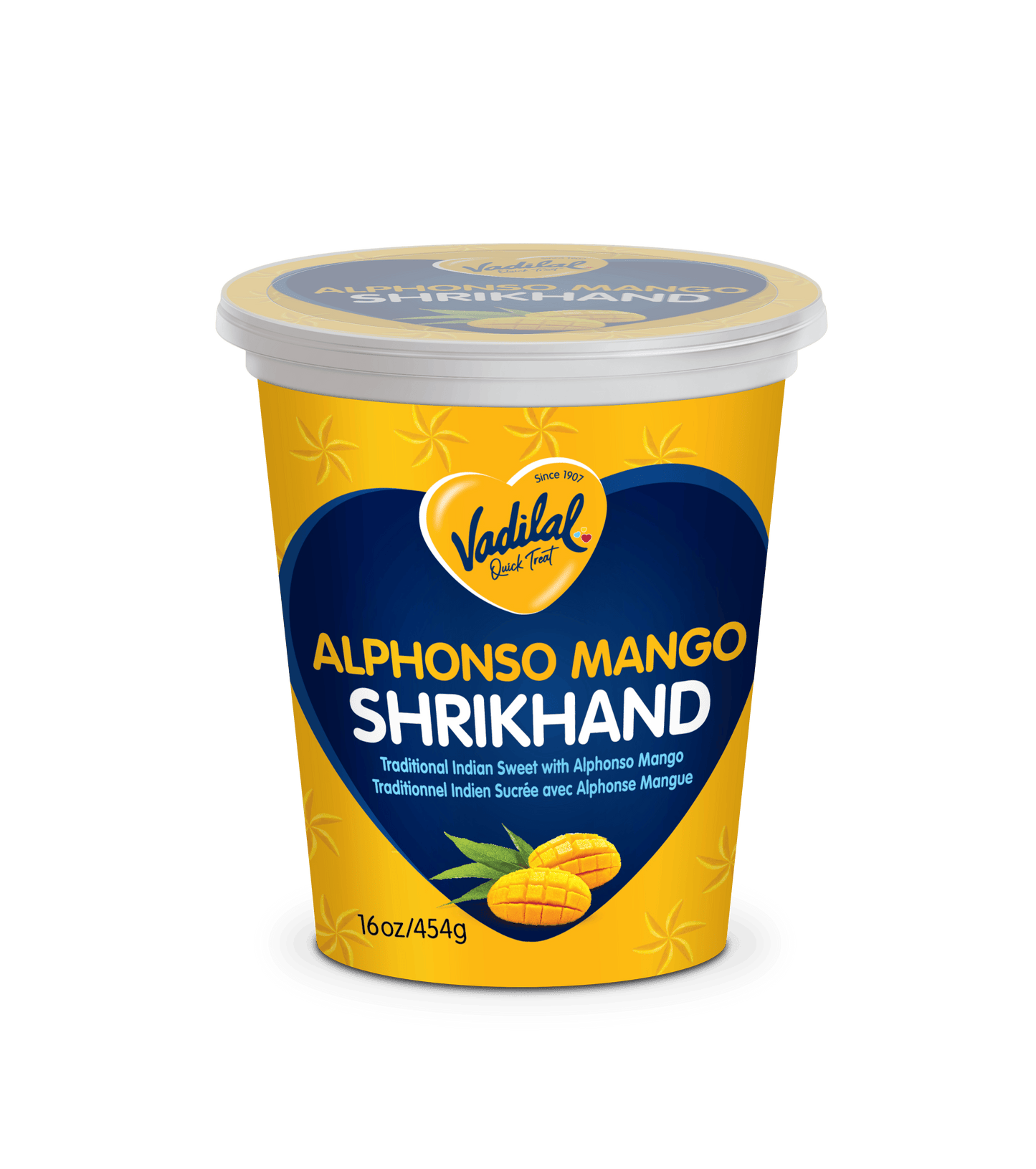 Vadilal Alphonso Mango Shrikhand 454g