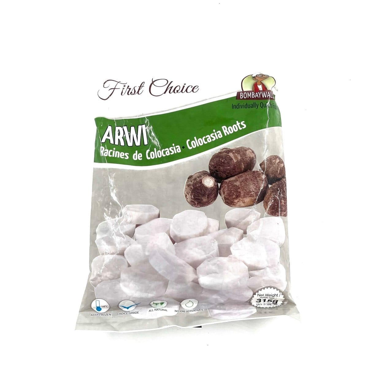 Bombaywalla Frozen Arwi Whole 315g