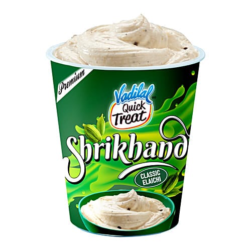Vadilal Elaichi Cardamom Shrikhand 454g
