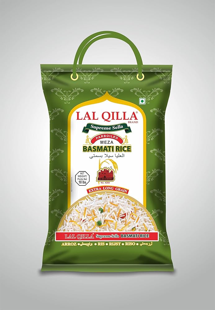 Lal Qilla Sella Supreme Basmati Rice 20kg