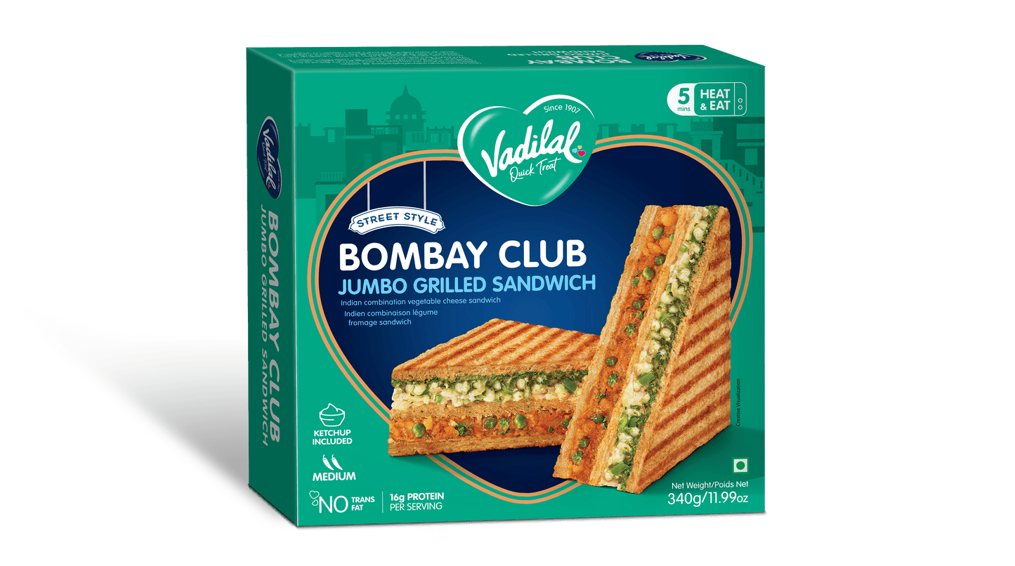 Vadilal Bombay Club Sandwich 340 g