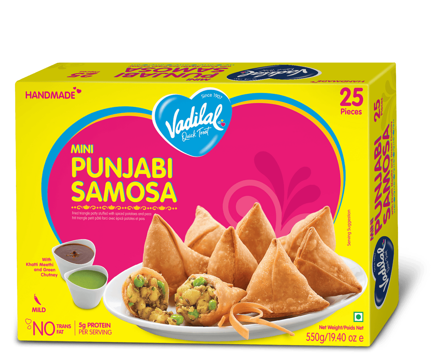 Mini Punjabi Samosa 25 x 20g