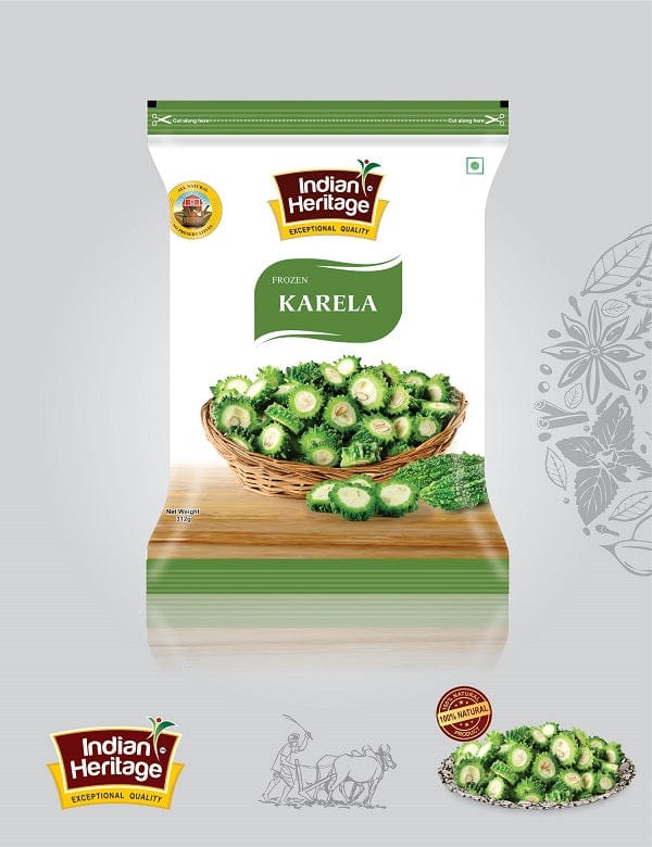Frozen Karela 312g (Indian Heritage)
