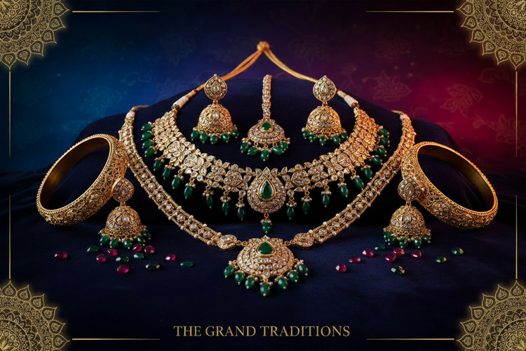 Indian Jewelry Collection Banner - Focus Light