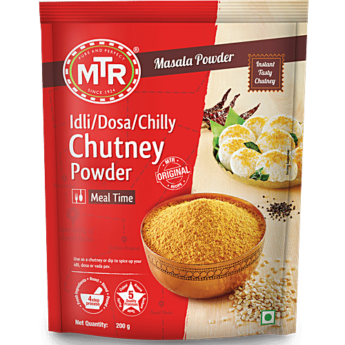 MTR Idli-Dosa-Chilli Chutney Powder 200g