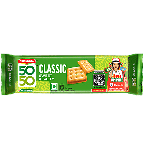 Britannia 50-50 Sweet Salty 62g