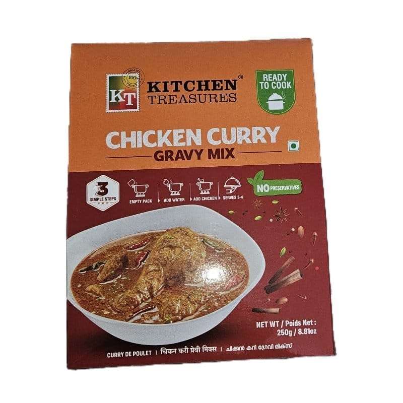 Chicken Curry Gravy Mix 250g (Kitchen Treasures)