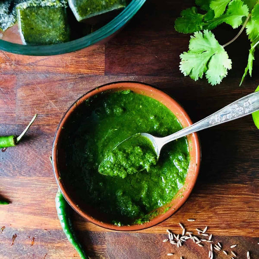 Thela Style Green Chilli Coriander Chutney 205g
