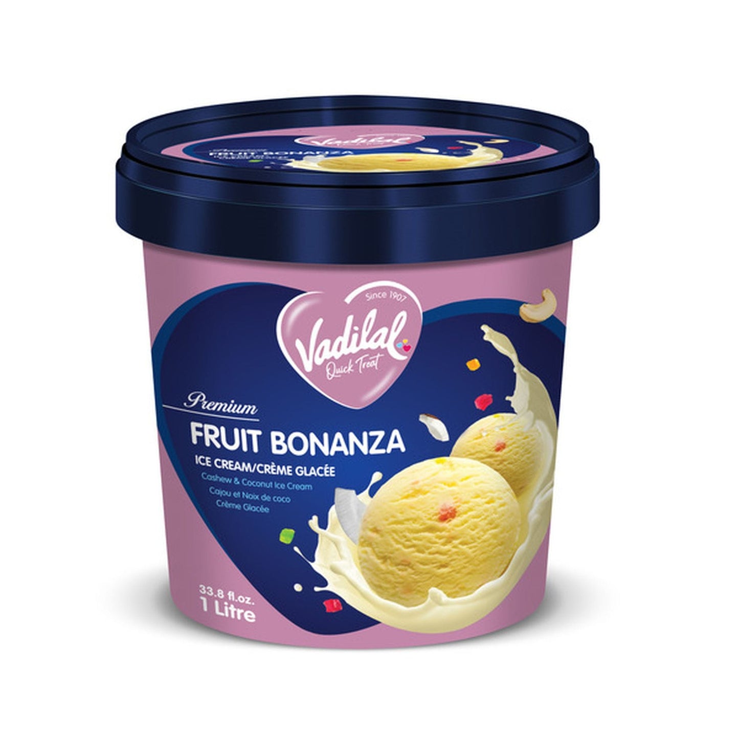 Vadilal Fruit Bonanza Ice Cream 500ml