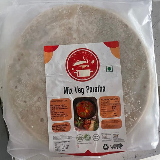 Frozen Mix Veg Paratha 100g