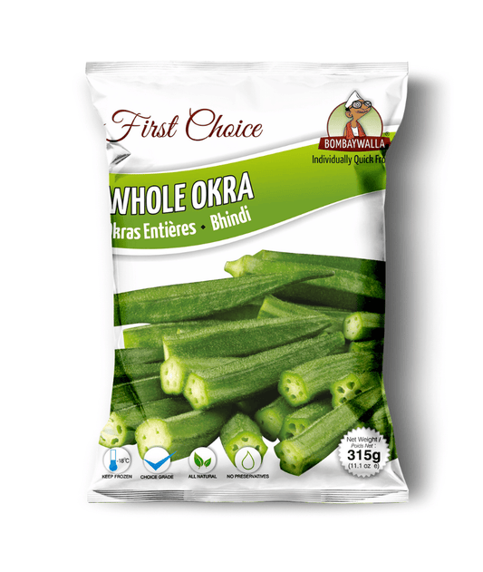 Bombaywalla Frozen Okra (Bhindi) Whole 315g
