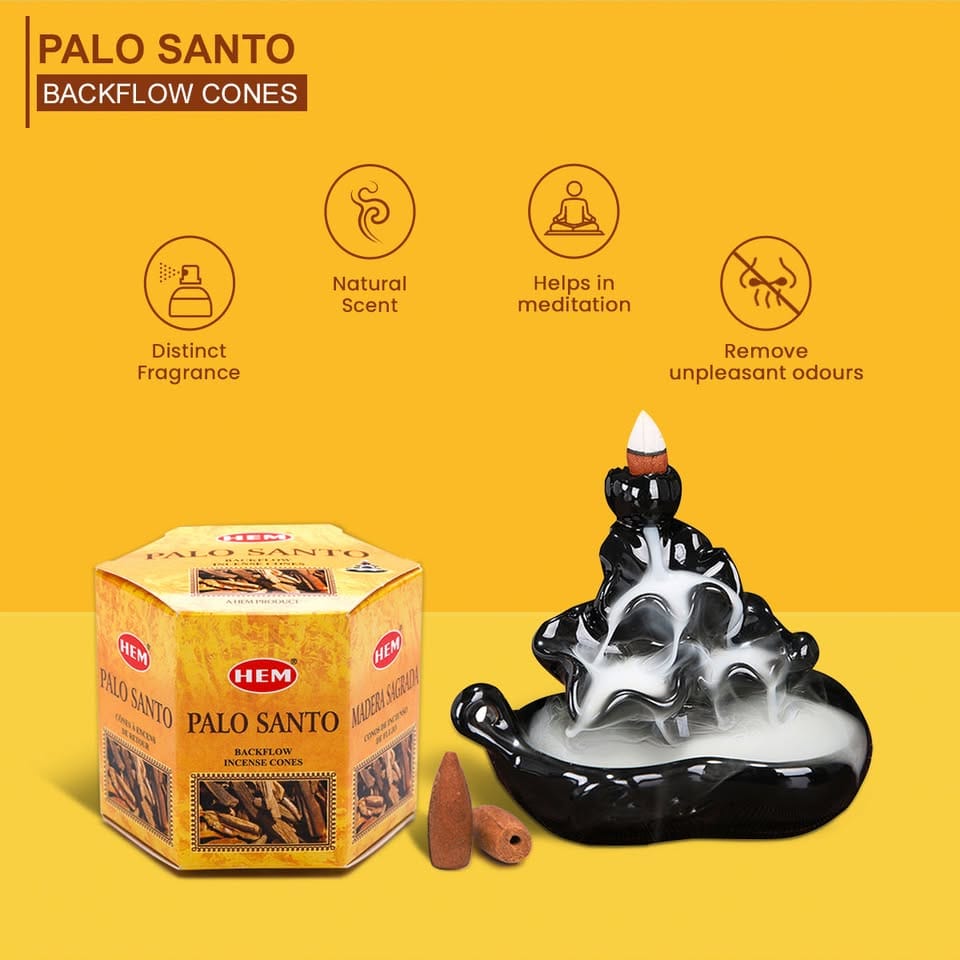 HEM Palo Santo Backflow Cone