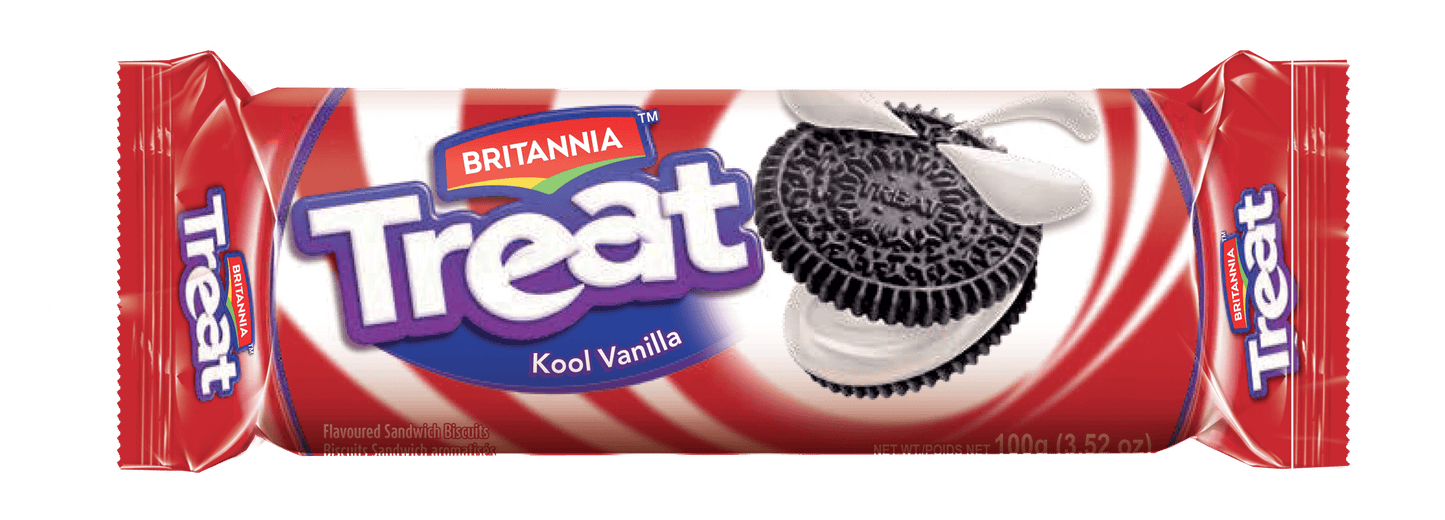 Britannia Treat Cream Vanilla 100g