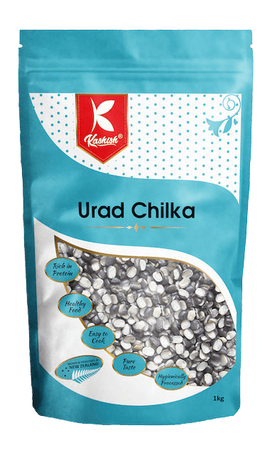 Urad Chilka 1kg (Split Black Beans) (Kashish)