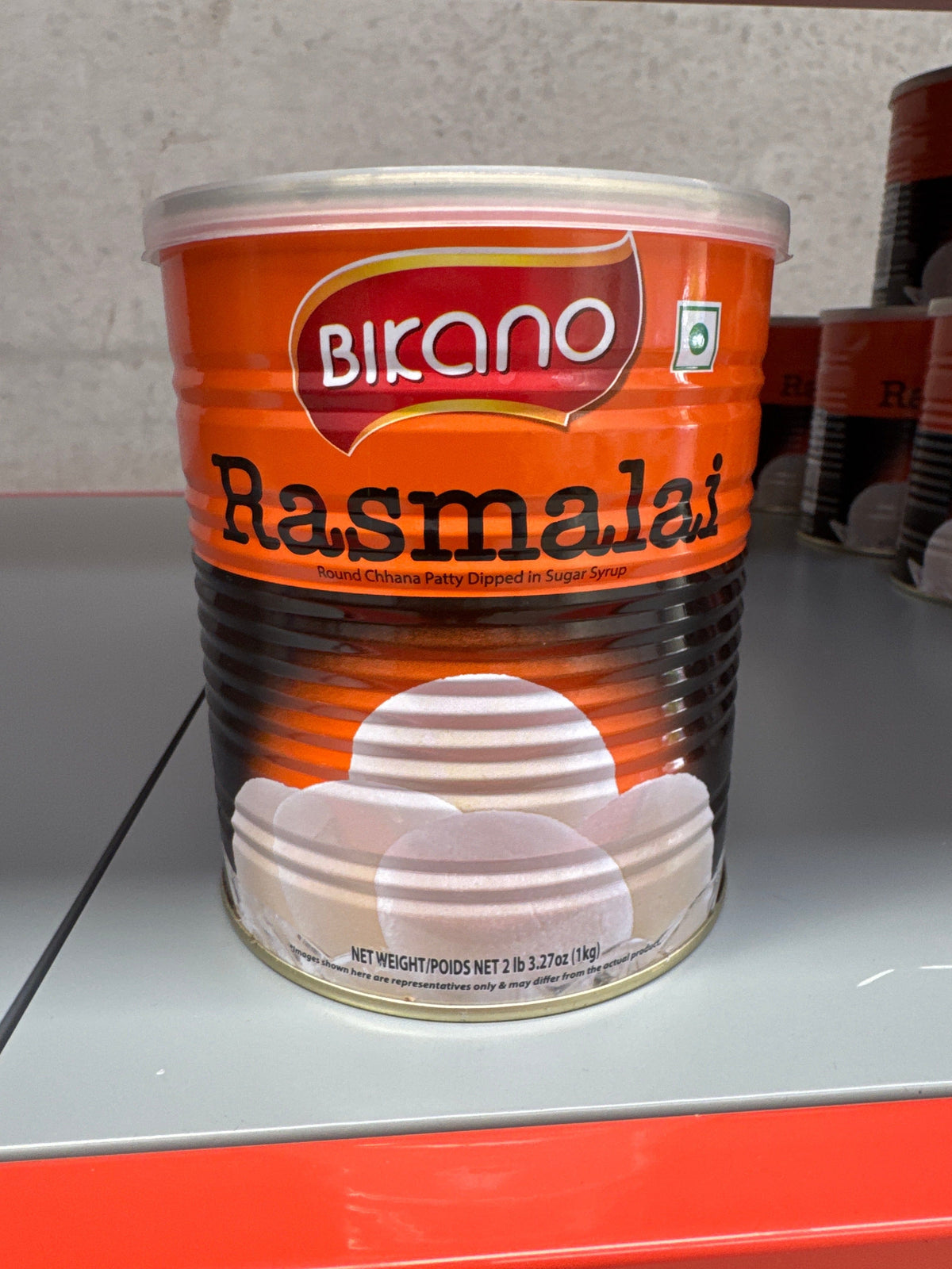 Bikano Rasmalai (ln Sryup)-12pcs 1kg