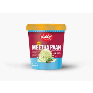 Vadilal Meetha Paan Ice Cream 1 LTR