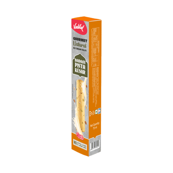 Vadilal Cylindrical Pista Kulfi 80ml