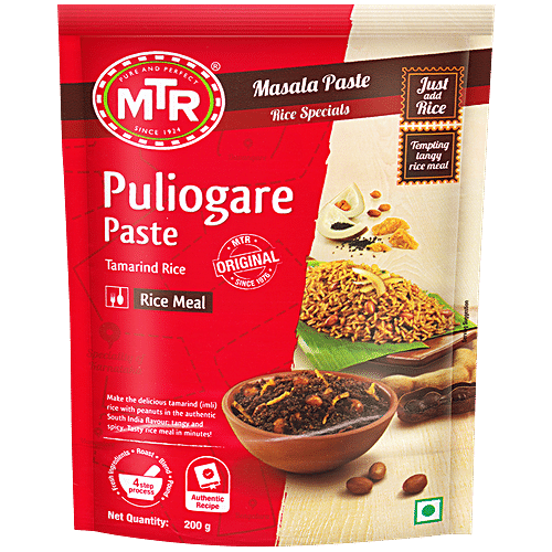 MTR Puliogare Paste 200g (Tamarind Rice Paste)