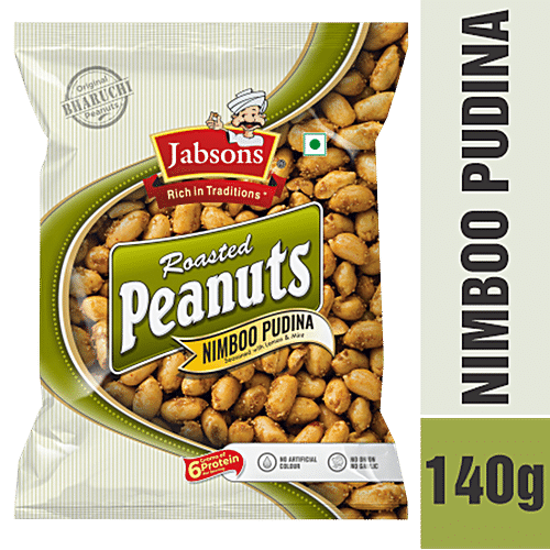 Jabsons Peanuts Nimboo Pudina 140g